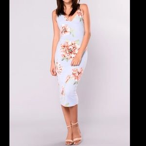 Floral MIDI Dress